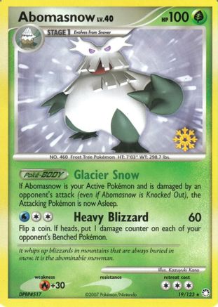 Abomasnow 19 - Countdown Calendar Promos - Poke-Collect