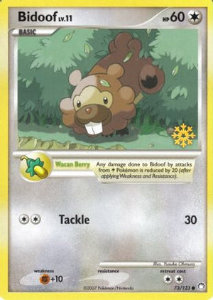 Bidoof - 73/123 73 - Countdown Calendar Promos - Poke-Collect