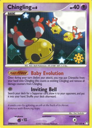 Chingling - 42/123 42 - Countdown Calendar Promos - Poke-Collect