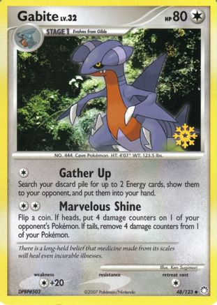 Gabite - 48/123 48 - Countdown Calendar Promos - Poke-Collect