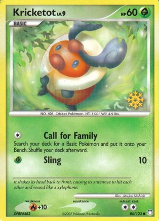 Kricketot - 86/123 86 - Countdown Calendar Promos - Poke-Collect