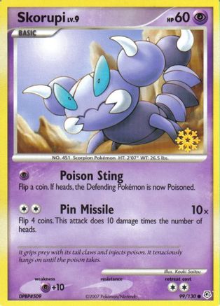 Skorupi - 99/130 99 - Countdown Calendar Promos - Poke-Collect