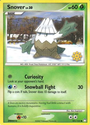 Snover - 101/123 101 - Countdown Calendar Promos - Poke-Collect