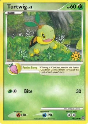 Turtwig - 78/100 78 - Countdown Calendar Promos - Poke-Collect