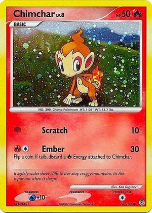 Chimchar - 76/130 (Cosmos Holo) 76 - Miscellaneous Cards & Products Holofoil - Poke-Collect
