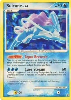 Suicune - 19/132 (Cracked Ice Holo) 19 - Miscellaneous Cards & Products Holofoil - Poke-Collect