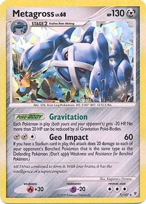 Metagross - 7/147 (Cracked Ice Holo) 7 - Blister Exclusives Holofoil - Poke-Collect