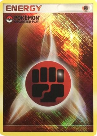 Fighting Energy (2009 Unnumbered POP Promo) - League & Championship Cards Holofoil - Poke-Collect