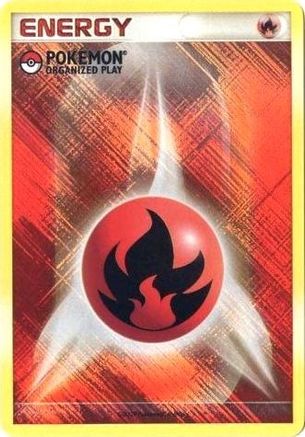 Fire Energy (2009 Unnumbered POP Promo) - League & Championship Cards Holofoil - Poke-Collect