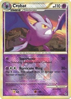 Crobat - 14/95 (League Promo) 14 - League & Championship Cards Reverse Holofoil - Poke-Collect