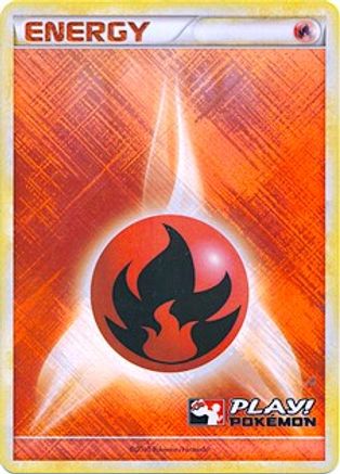 Fire Energy (2010 Play! Pokemon) - League & Championship Cards Holofoil - Poke-Collect
