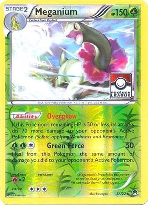 Meganium - 3/122 (Pokemon League) 3 - League & Championship Cards Reverse Holofoil - Poke-Collect