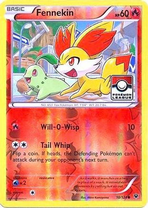 Fennekin - 10/124 (Pokemon League) 10 - League & Championship Cards Reverse Holofoil - Poke-Collect
