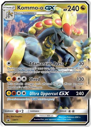 Kommo-o-GX SM71/248 - SM Black Star Promos Holofoil - Poke-Collect