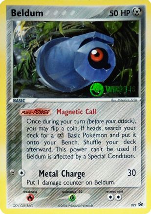 Beldum - 022 (League Promo) [Winner] 22 - League & Championship Cards - Poke-Collect