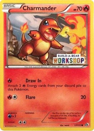 Charmander - 17/113 (Build-A-Bear Workshop Exclusive) 17 - Miscellaneous Cards & Products