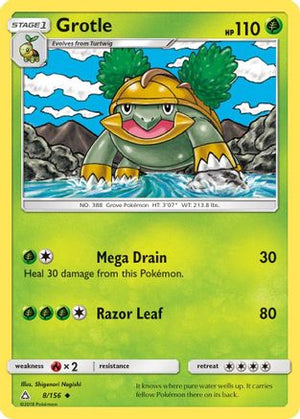 Grotle 8/156 - SM  Ultra Prism - Poke-Collect