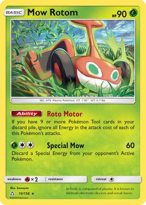 Mow Rotom 14/156 - Ultra Prism Reverse Holofoil - Poke-Collect