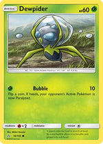 Dewpider 16/156 - SM  Ultra Prism Reverse Holofoil - Poke-Collect