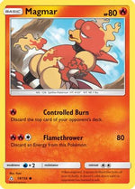 Magmar 18/156 - SM  Ultra Prism - Poke-Collect