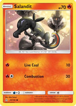 Salandit 25/156 - SM  Ultra Prism Reverse Holofoil - Poke-Collect