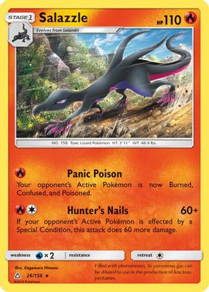 Salazzle 26/156 - Ultra Prism - Poke-Collect