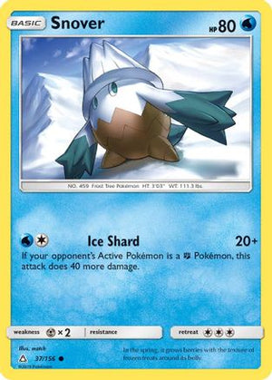 Snover 37/156 - Ultra Prism Reverse Holofoil - Poke-Collect