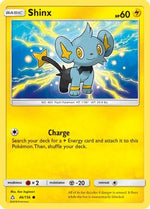 Shinx (46) 46/156 - SM  Ultra Prism Reverse Holofoil - Poke-Collect