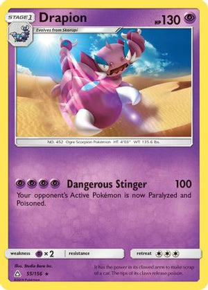 Drapion 55/156 - SM  Ultra Prism - Poke-Collect