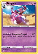Drapion 55/156 - SM  Ultra Prism Reverse Holofoil - Poke-Collect