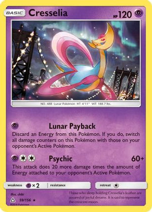 Cresselia 59/156 - Ultra Prism Holofoil