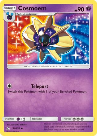 Cosmoem 61/156 - SM  Ultra Prism Reverse Holofoil - Poke-Collect