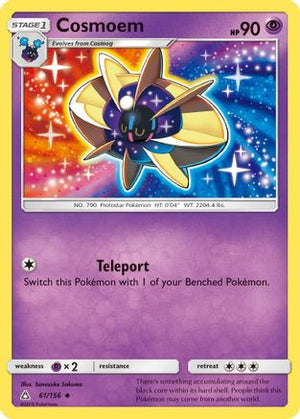 Cosmoem 61/156 - SM  Ultra Prism Reverse Holofoil - Poke-Collect