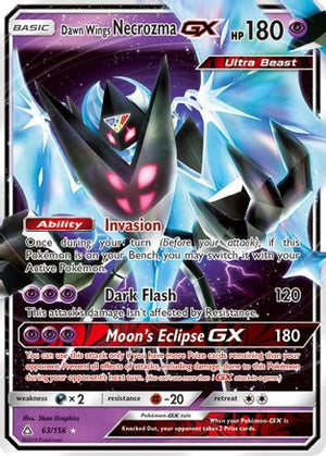 Dawn Wings Necrozma-GX 63/156 - Ultra Prism Holofoil