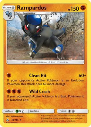 Rampardos 65/156 - SM  Ultra Prism Holofoil - Poke-Collect