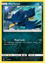 Murkrow 71/156 - SM  Ultra Prism Reverse Holofoil - Poke-Collect