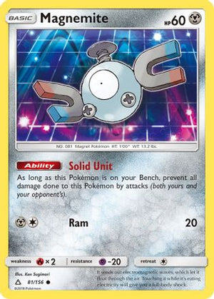 Magnemite 81/156 - Ultra Prism Reverse Holofoil - Poke-Collect
