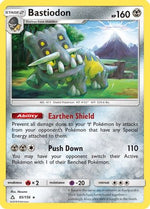 Bastiodon 85/156 - SM  Ultra Prism Reverse Holofoil - Poke-Collect