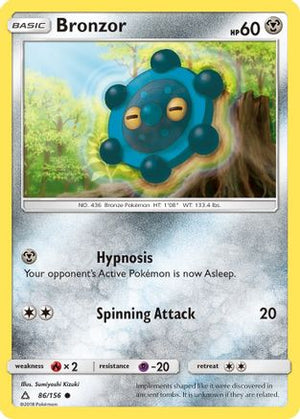 Bronzor 86/156 - SM  Ultra Prism - Poke-Collect