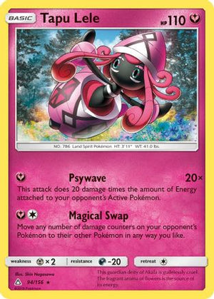 Tapu Lele 94/156 - Ultra Prism Reverse Holofoil - Poke-Collect