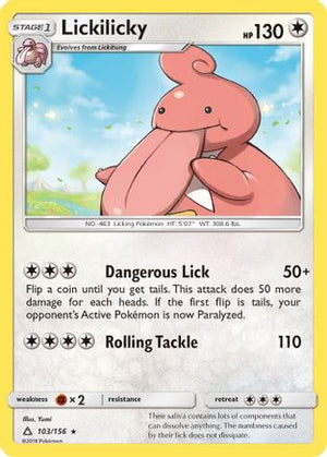 Lickilicky 103/156 - SM  Ultra Prism - Poke-Collect