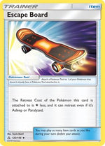 Escape Board 122/156 - SM  Ultra Prism Reverse Holofoil - Poke-Collect