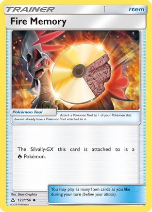Fire Memory 123/156 - SM  Ultra Prism - Poke-Collect