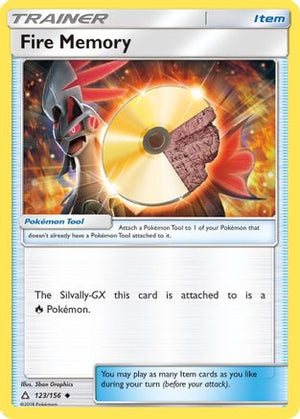 Fire Memory 123/156 - Ultra Prism Reverse Holofoil - Poke-Collect