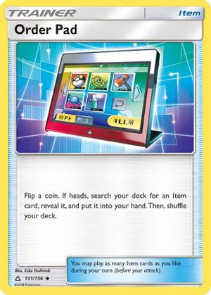 Order Pad 131/156 - Ultra Prism Reverse Holofoil - Poke-Collect