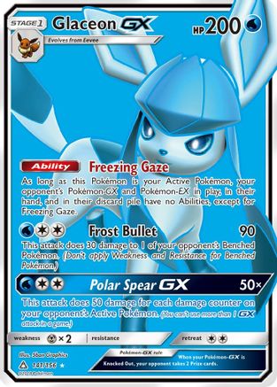 Glaceon-GX 141/156 - Ultra Prism Holofoil - Poke-Collect