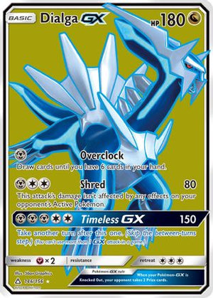 Dialga GX (Full Art) 146/156 - SM  Ultra Prism Holofoil - Poke-Collect