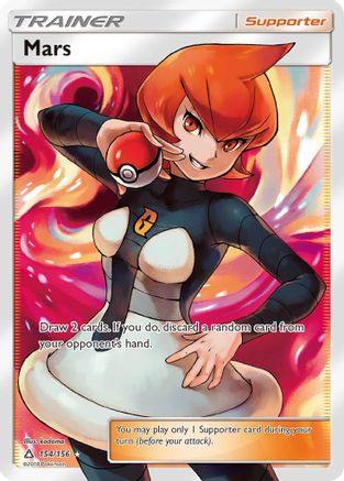 Mars (Full Art) 154/156 - SM  Ultra Prism Holofoil - Poke-Collect