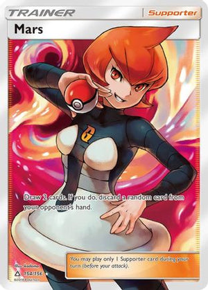 Mars (Full Art) 154/156 - SM  Ultra Prism Holofoil - Poke-Collect