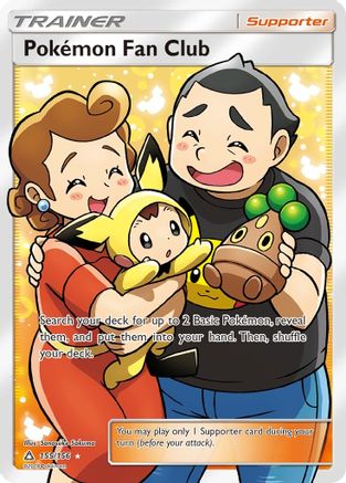 Pokemon Fan Club (Full Art) 155/156 - SM  Ultra Prism Holofoil - Poke-Collect